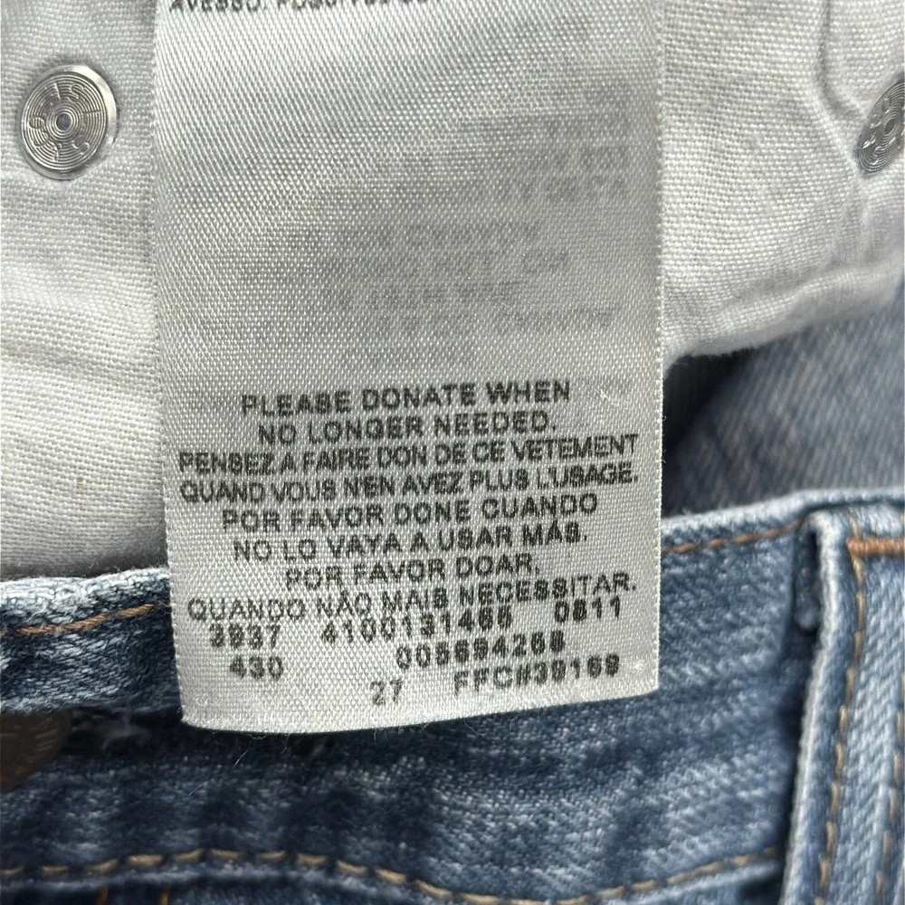 Levi's Jeans 569 Loose Straight Leg Blue Denim Mens 40x32